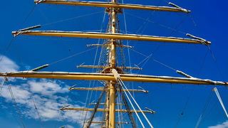 Ruski školski jedrenjak “Nadežda” u zadarskoj luci, foto: Roberto Lerga