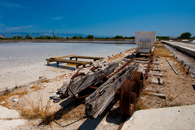 Solana Nin, berba soli, foto: Leo Banić