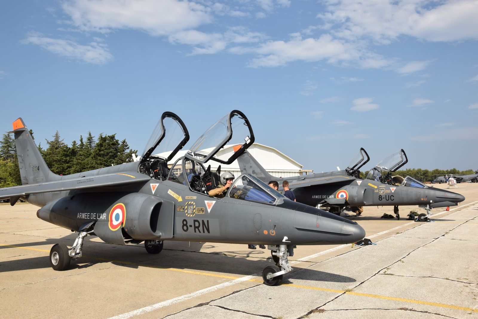 Francuski vojni avioni u vojarni “Pukovnik Mirko Vukušić”u Zemuniku Francuski vojni avioni u vojarni “Pukovnik Mirko Vukušić”u Zemuniku