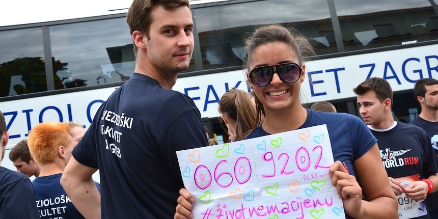 Aktivni studenti KIF-a trčanjem podržali utrku Wings for life – World Run Aktivni studenti KIF-a trčanjem podržali utrku Wings for life – World Run