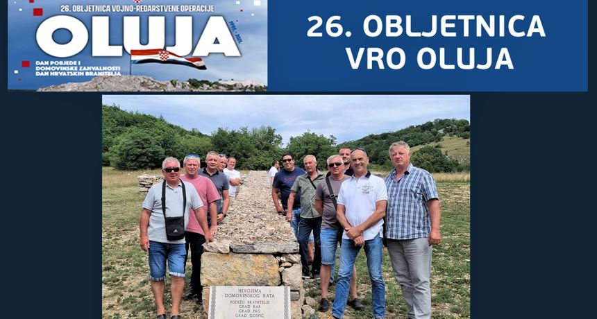 Pag, obljetnica Oluje Pag, obljetnica Oluje