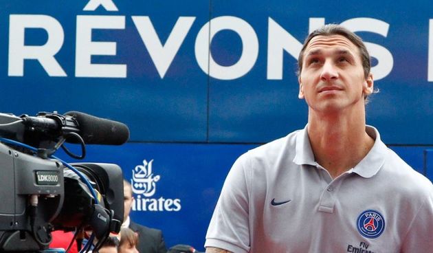 Zlatan Ibrahimović, foto: psg.fr