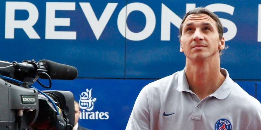 Zlatan Ibrahimović, foto: psg.fr Zlatan Ibrahimović, foto: psg.fr