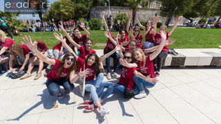 Ludijada zadarskih maturanata na Pozdravu suncu i Morskim orguljama