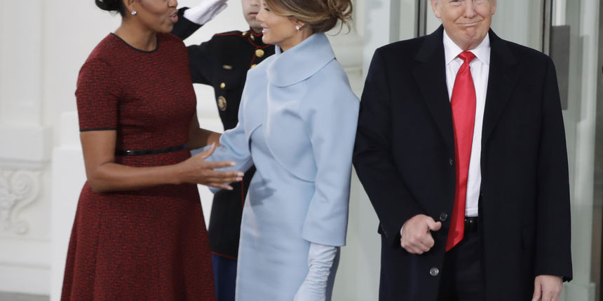 Barack i Michelle Obama, Donald i Melania Trump