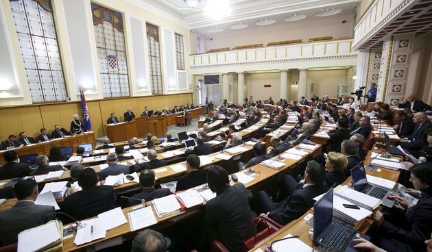 Aktualni sat Sabora. Foto: Goran Mehkek / CROPIX