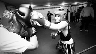 Javni sparing u boksačkom klubu Zlatna rukavica (foto:Saša Čuka)