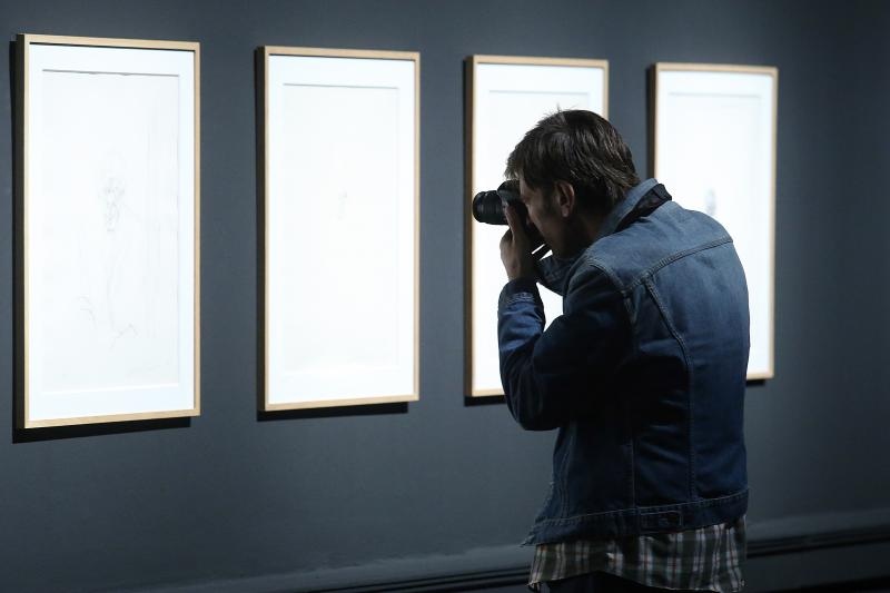 Zagreb: Eksponati izložbe Alberto Giacommeti u Umjetničkom paviljonu Zagreb: Eksponati izložbe Alberto Giacommeti u Umjetničkom paviljonu