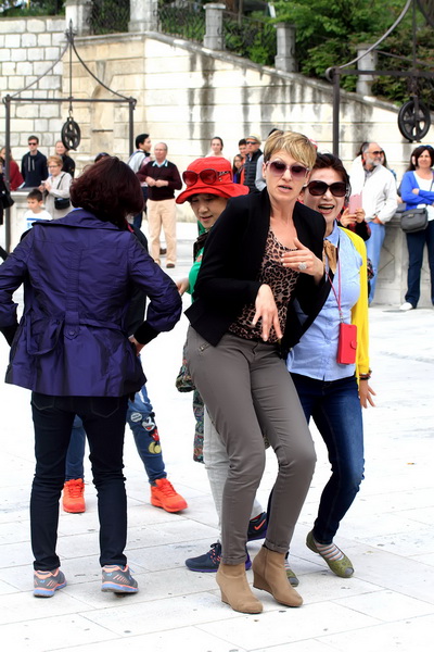 The Voice u Zadru: Sara, Dino, Ive i Jure na Trgu pet bunara, Foto: Roberto Lerga