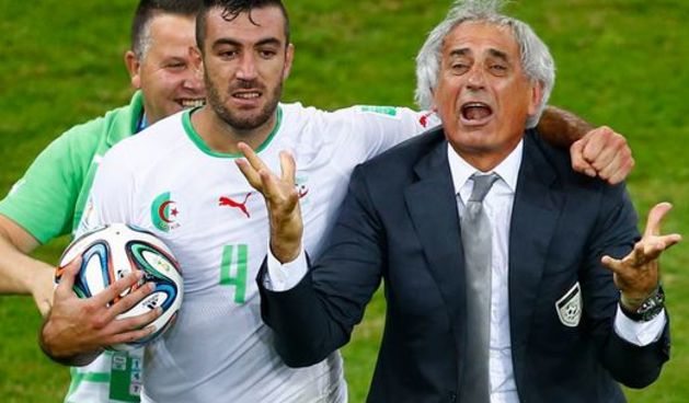 Essaid Belkalem i Vahid Halilhodžić, foto: Reuters