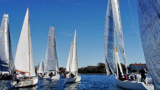 Zadarska Koka 2016. gledana s mora. Foto: Leonard Kvarantan Zadarska Koka 2016. gledana s mora. Foto: Leonard Kvarantan