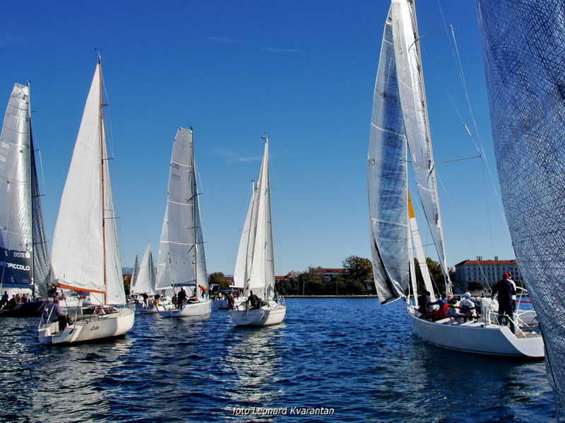 Zadarska Koka 2016. gledana s mora. Foto: Leonard Kvarantan Zadarska Koka 2016. gledana s mora. Foto: Leonard Kvarantan
