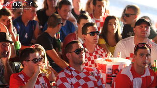 Bibinje: Navijanje za Vatrene i fešta nakon pobjede nad Rusijom