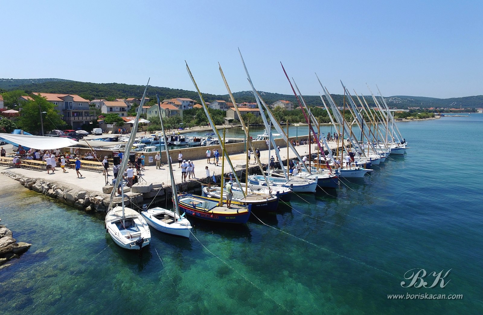 Ugrinić: 5. regata “Đir po konalu”. Foto: Boris Kačan