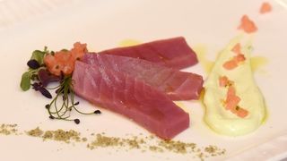 Prezentacija pripreme japanskih jela na 2. Tuna, Sushi & Wine Festivalu. Foto: Dino Stanin/PIXSELL