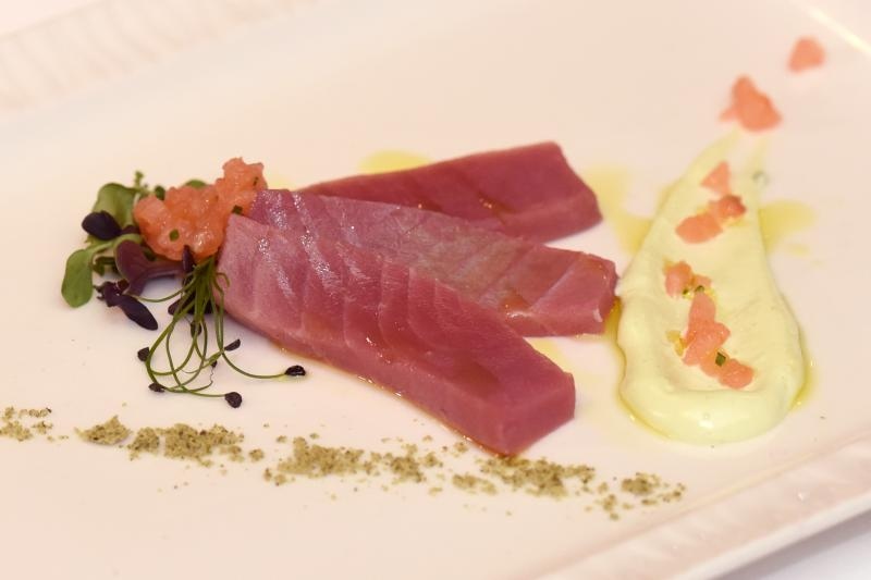 Prezentacija pripreme japanskih jela na 2. Tuna, Sushi & Wine Festivalu. Foto: Dino Stanin/PIXSELL