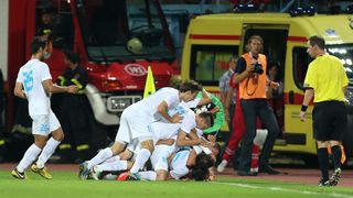 Stadion Kantrida, Rijeka – Prva utakmica 4. pretkola Europske lige, HNK Rijeka – VfB Stuttgart. Photo: Igor Kralj/PIXSELL Stadion Kantrida, Rijeka – Prva utakmica 4. pretkola Europske lige, HNK Rijeka – VfB Stuttgart. Photo: Igor Kralj/PIXSELL