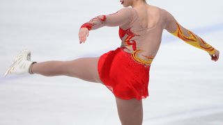 Katarina Kitarović na juniorskom ISU Grand-prixu u umjetničkom klizanju Katarina Kitarović na juniorskom ISU Grand-prixu u umjetničkom klizanju