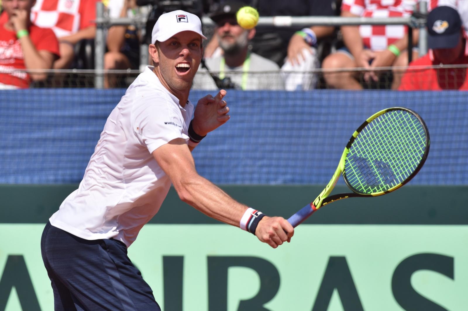 Davis Cup: Marin Čilić – Sam Querrey 1-3 Davis Cup: Marin Čilić – Sam Querrey 1-3