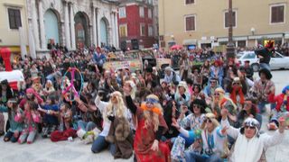 Zadarski karneval: Stanarske maškare – djeca cvijeća, Foto: DEsa Blaslov