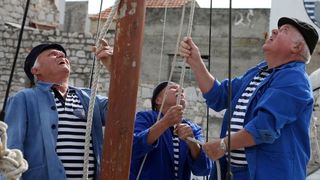 Murter: Po jakoj buri održana je tredicionalna 18. regata Latinsko idro – Murter 2015. Photo: Duško Jaramaz/PIXSELL Murter: Po jakoj buri održana je tredicionalna 18. regata Latinsko idro – Murter 2015. Photo: Duško Jaramaz/PIXSELL