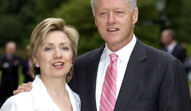 Clintonovi (Foto: dailymail.co.uk)