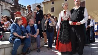 Zadru dodijeljeno priznanje European Best Destination 2016. Foto: Dino Stanin/PIXSELL Zadru dodijeljeno priznanje European Best Destination 2016. Foto: Dino Stanin/PIXSELL