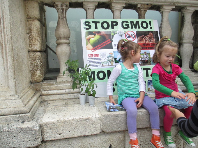 Prosvjed protiv Monstanta u Zadru