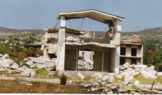 Srušena crkva sv. Nikole Tavelića