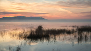 Čarobno jutro na Vranskom jezeru Čarobno jutro na Vranskom jezeru