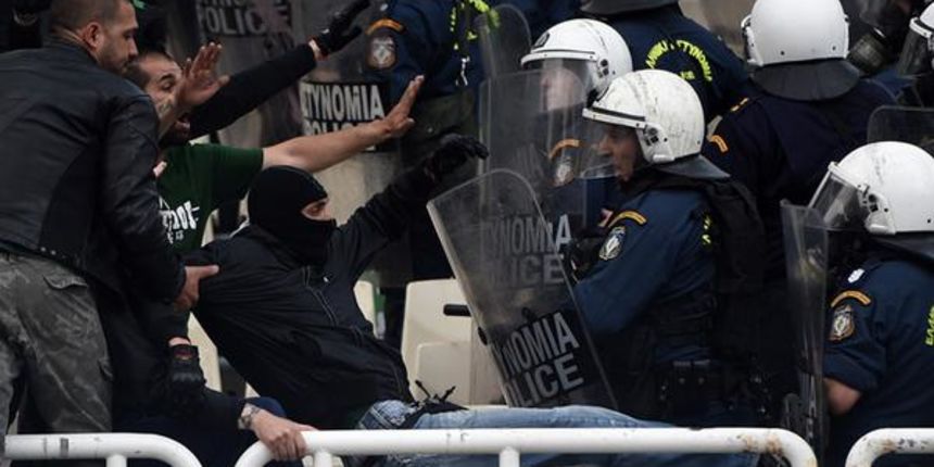 Navijački neredi, foto: twitter