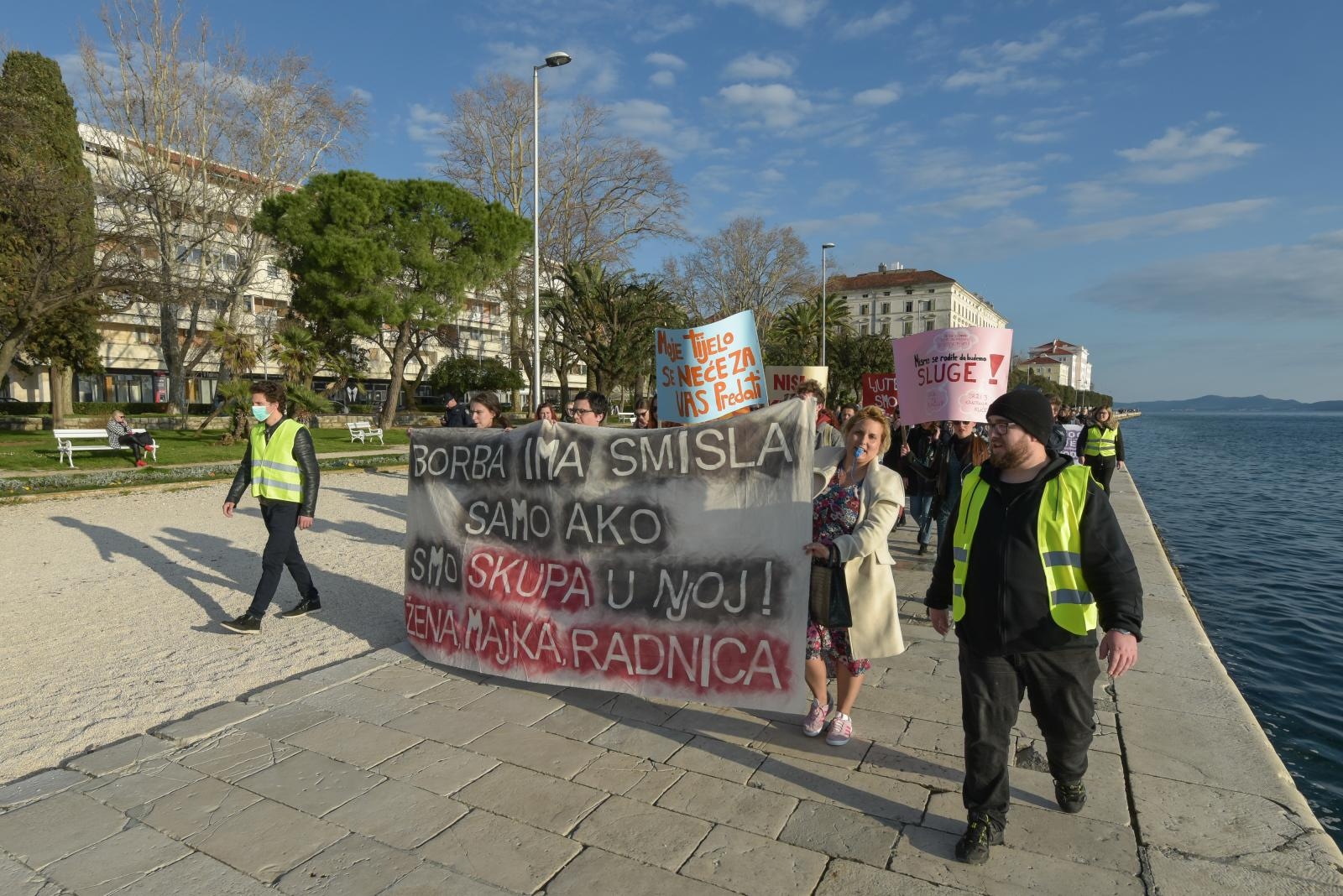 Dana žena: Marš u organizaciji udruge Antifijaka