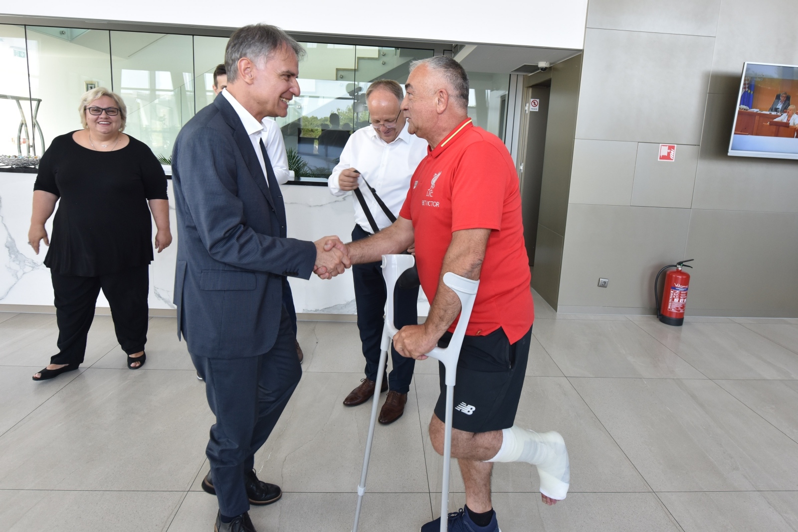 Ministar turizma Gari Cappelli obišao hotel u vlasništvu Dejana Lovrena