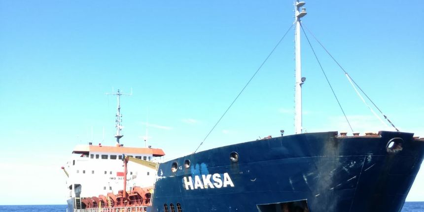 Havarija turskog teretnog broda kod Jabuke