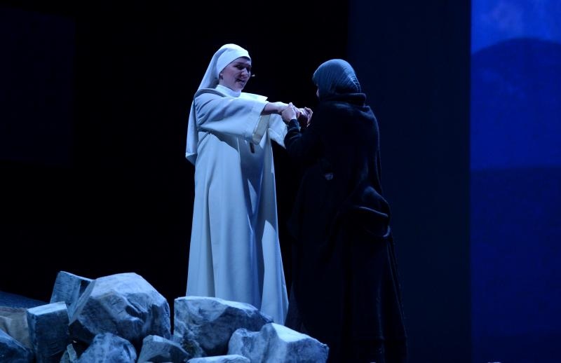 U koncertnoj dvorani Vatroslav Lisinski odrzana je premijera mjuzikla Mirakul. Photo: Marko Lukunic/PIXSELL U koncertnoj dvorani Vatroslav Lisinski odrzana je premijera mjuzikla Mirakul. Photo: Marko Lukunic/PIXSELL