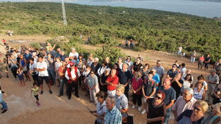 Blagosolov križa na brdu Brisnica Blagosolov križa na brdu Brisnica