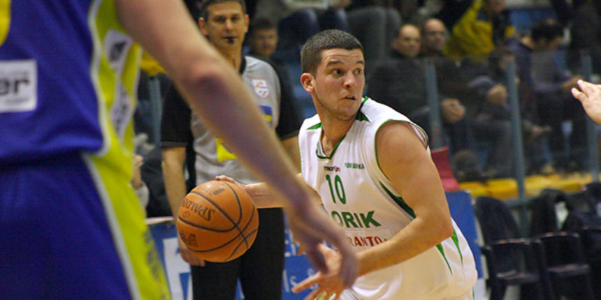 Ante Dević, KK Borik-Puntamika – KK Vrijednosnice Darda (Foto:Saša Čuka) Ante Dević, KK Borik-Puntamika – KK Vrijednosnice Darda (Foto:Saša Čuka)