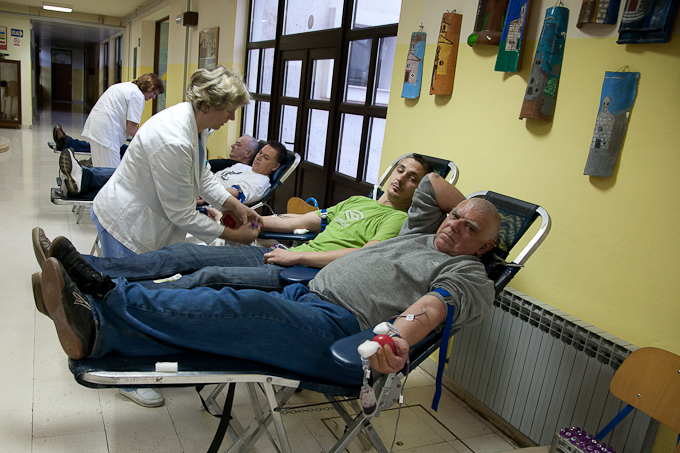 Akcija dobrovoljnog darivanja krvi DDK Bibinje, Foto: Leo Banic Akcija dobrovoljnog darivanja krvi DDK Bibinje, Foto: Leo Banic