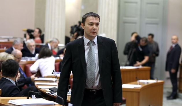 Sjednica Sabora, Bozo Petrov, Arsen Bauk, Sinisa Hajdas Doncic, Patrik Macek/PIXSELL
