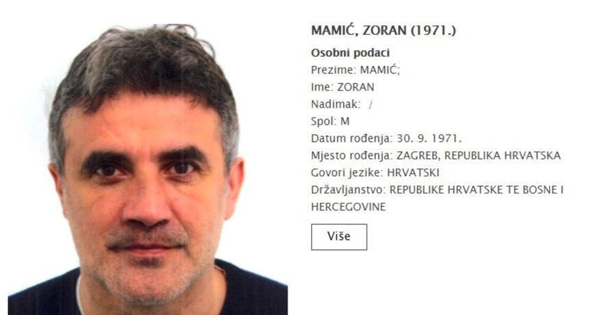 Zoran Mamić, tjeralica