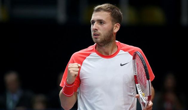 07.02.2014., Dom sportova, Zagreb – 9. ATP turnir PBZ Zagreb Indoors, 3. kolo, mec Philipp Kohlschreiber (GER) – Daniel Evans (GBR). Photo: Igor Kralj/PIXSELL