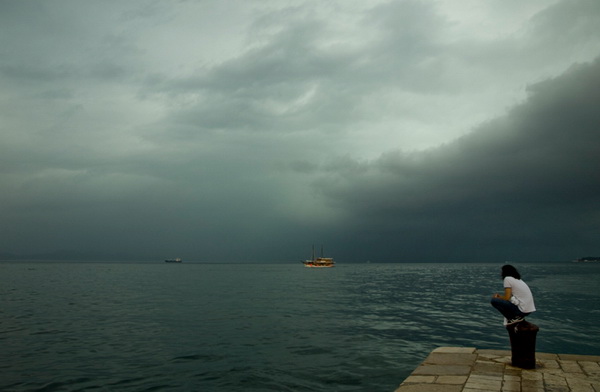 Zadar: Pred neveru 20. lipnja 2009.