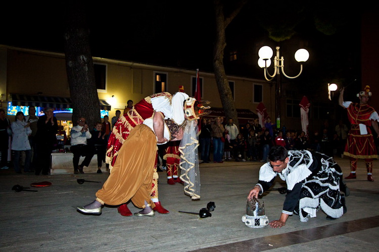 Biograd na Moru: Viteska igra, korculanska “Moreska”, Foto: Franjo Juric Biograd na Moru: Viteska igra, korculanska “Moreska”, Foto: Franjo Juric