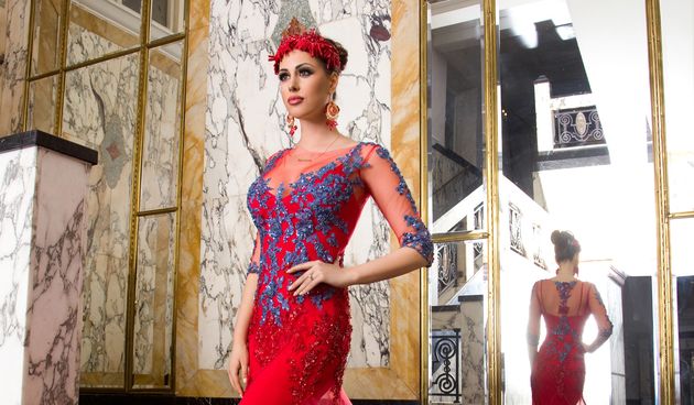 Haljina Miss Hrvatske Barbare Ljiljak, FOTO: Goran Matijašec