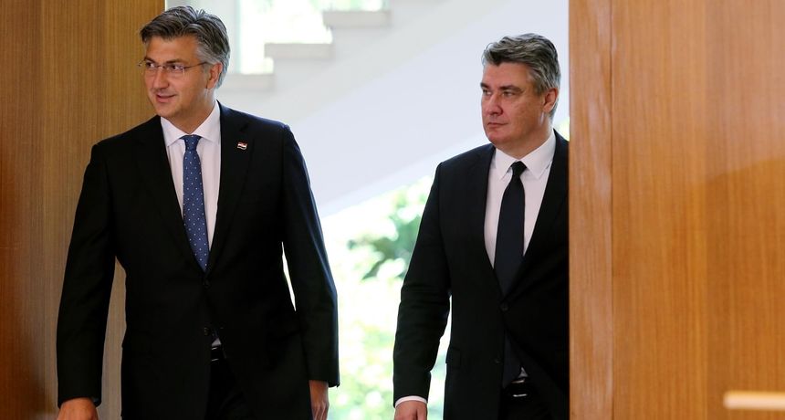 Milanović i Plenković Milanović i Plenković