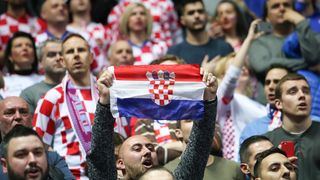 Spaladium Arena, Split – Europsko rukometno prvenstvo, skupina A, 1. kolo, Hrvatska – Srbija. Spaladium Arena, Split – Europsko rukometno prvenstvo, skupina A, 1. kolo, Hrvatska – Srbija.