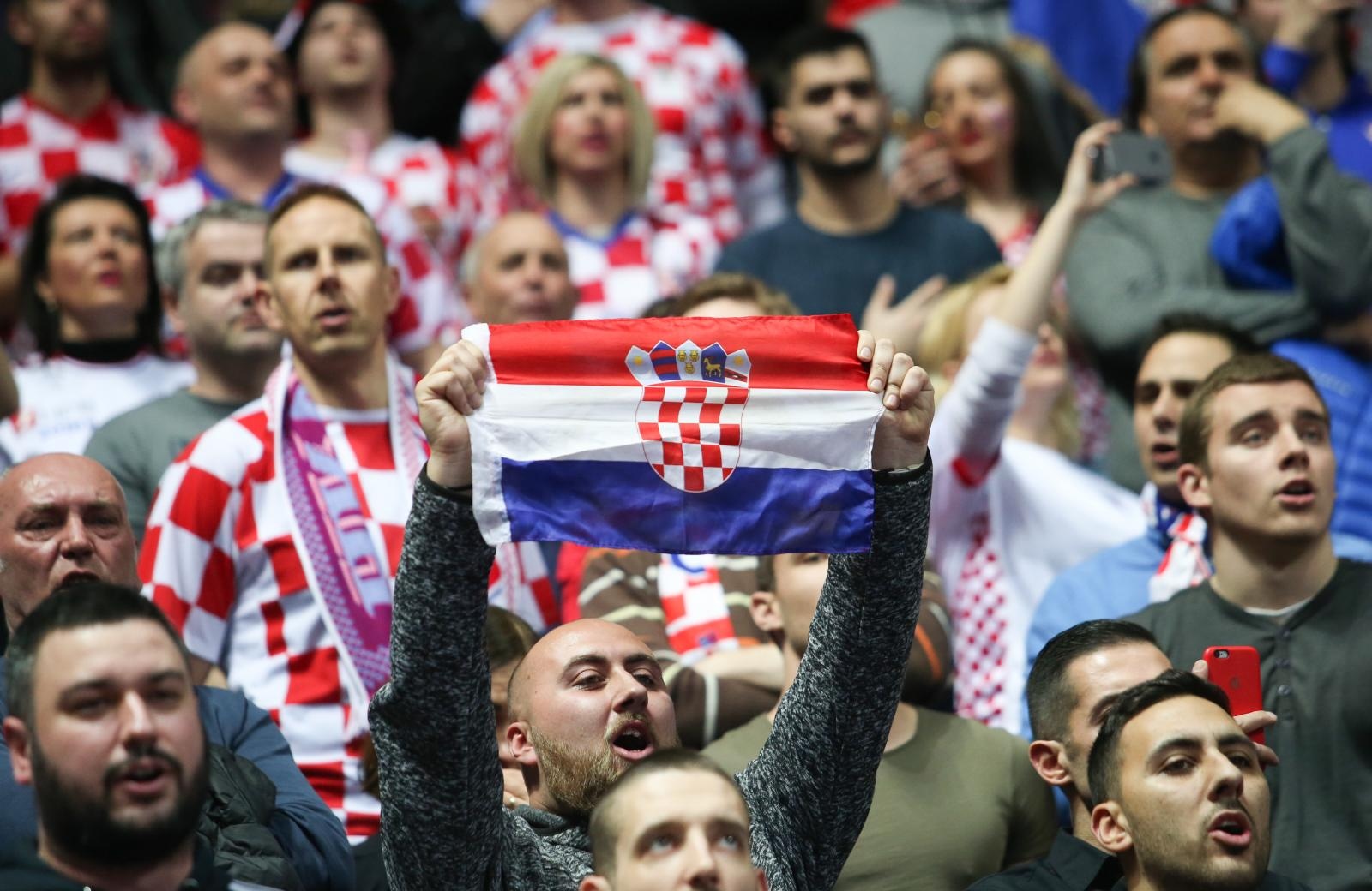 Spaladium Arena, Split – Europsko rukometno prvenstvo, skupina A, 1. kolo, Hrvatska – Srbija. Spaladium Arena, Split – Europsko rukometno prvenstvo, skupina A, 1. kolo, Hrvatska – Srbija.