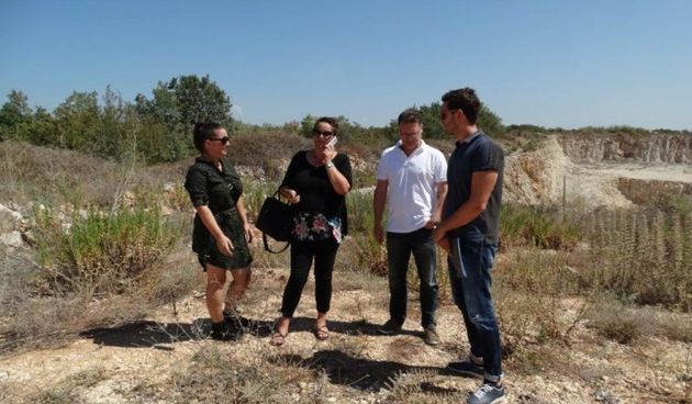 Stručnjaci za odnose s javnošću i edukaciju obišli lokaciju budućeg CGO Biljane Donje, Ljiljana Jurjević, Mario Aunedi Medek i Tomislav Ožanić