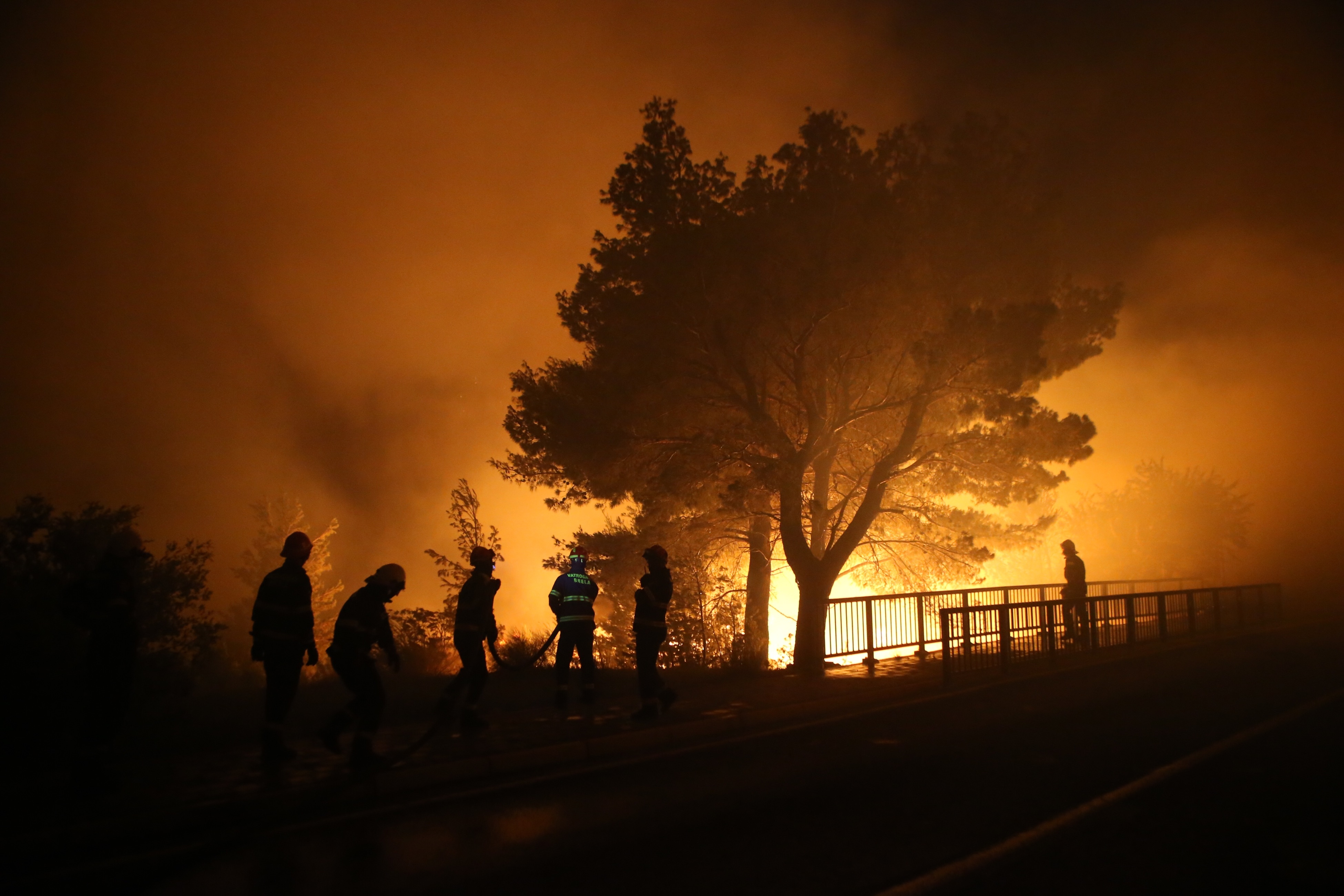 Požar u Tučepima Požar u Tučepima