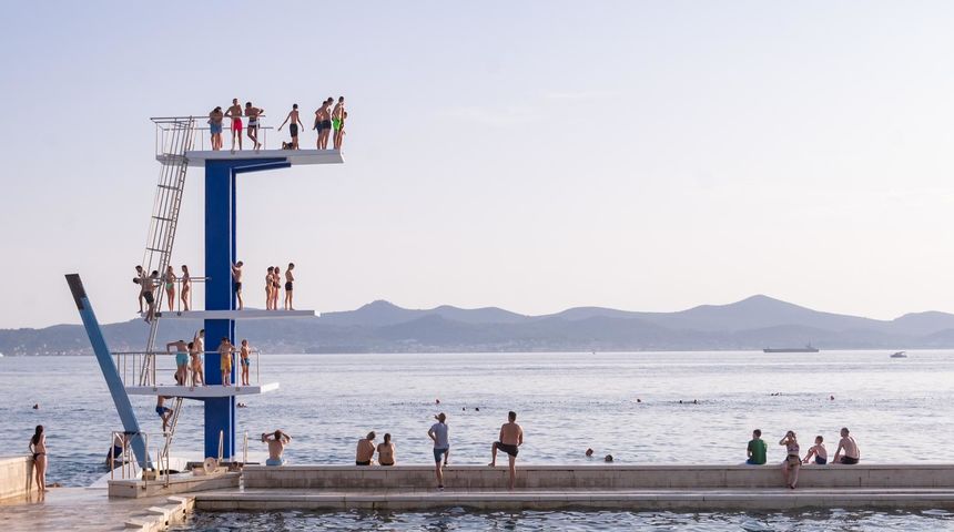 Otvorena obnovljena skakaonica na bazenu Kolovare Otvorena obnovljena skakaonica na bazenu Kolovare